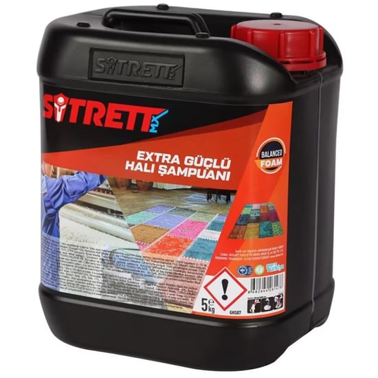 Sitrett Mx Halı Şampuanı Endüstriyel Plus + 5 Kg