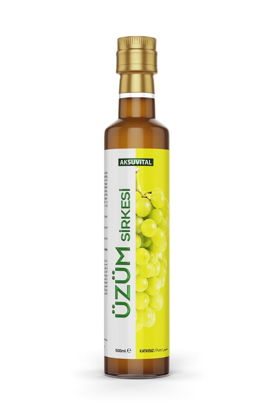 Aksuvital Üzüm Sirkesi 500 Ml
