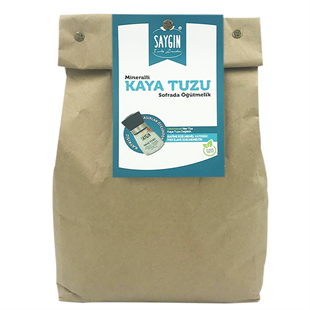 SAYGIN Dökme Kaya Tuzu Sofrada Öğütmelik (25 Kg Çuval)