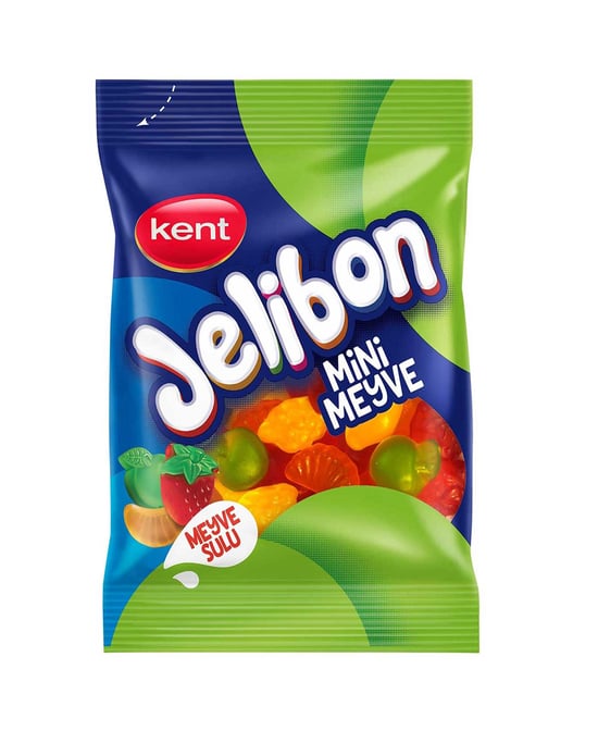 Kent Jelibon Yumuşak Şekerleme 80 Gr Mini Meyve