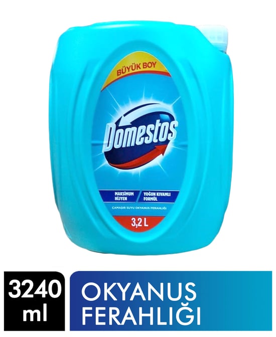 Domestos Çamaşır Suyu 3240 Ml Okyanus Ferahlığı