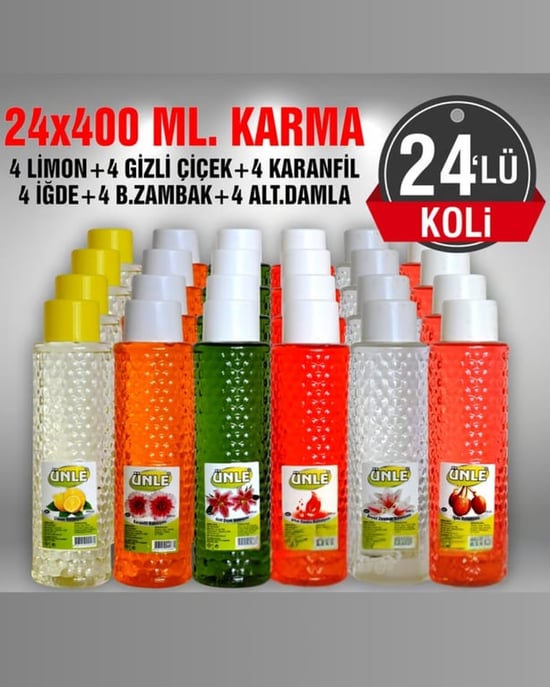 Ünle Karma Kolonya 400 Ml