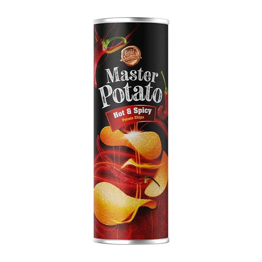 Master Potato 160 Gr Acı Baharatlı Patates Cipsi