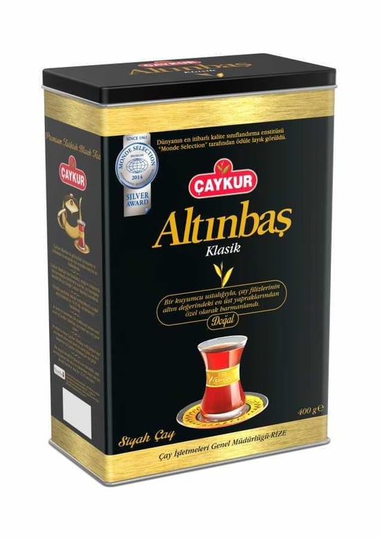 Çaykur Altınbaş Çayı Teneke Kutu 400 gr