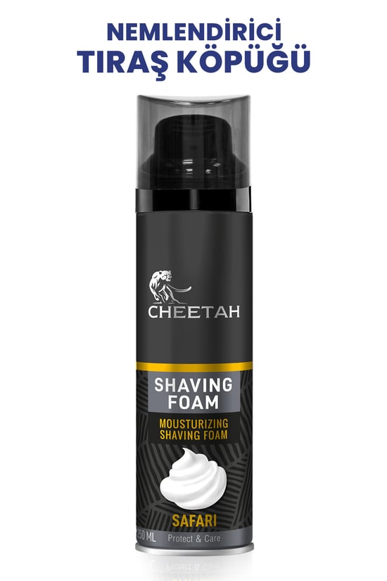 Cheetah Safari Erkek Tıraş Köpüğü 250 Ml
