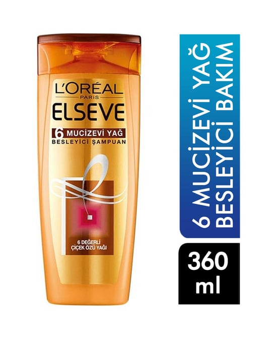 Elseve Mucizevi Yağ Şampuan 360 ml