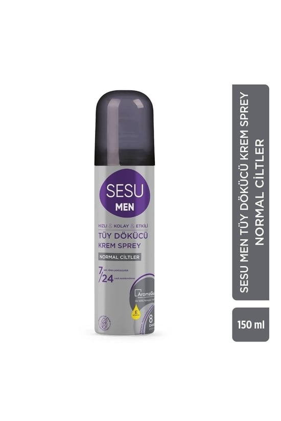 Sesu Erkek Tüy Dökücü Sprey 150 Ml