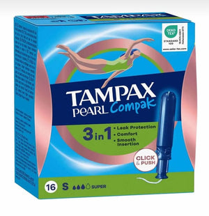 Tampax Tampon Pearl Comfort Süper 16'lı