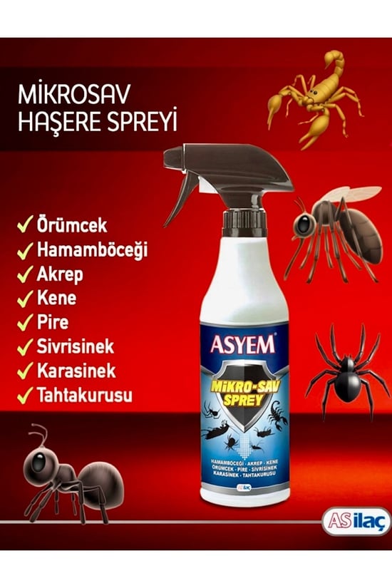 Asyem Mikro-sav Sprey Böcek Ilacı