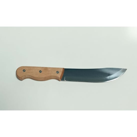 Paslanmaz Çelik 27 Cm Ahşap Saplı Feng Feng Mutfak Doğrama Kesme