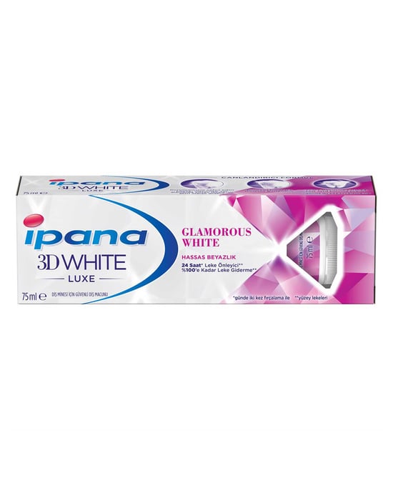 İpana Diş Macunu 75 Ml 3d White Luxe Glamorous White