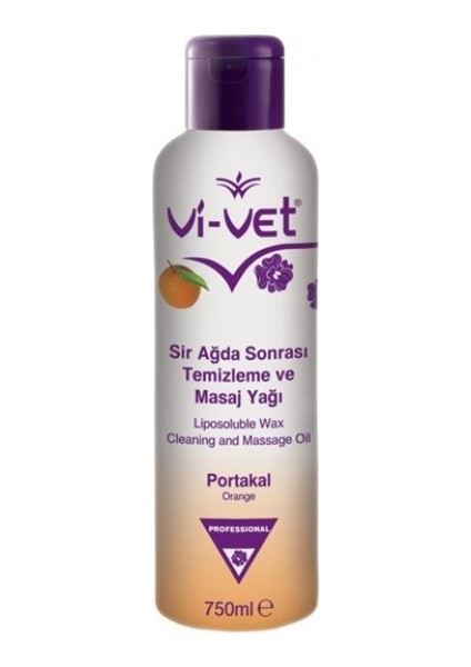 Vi‑vet Portakal Çiçeği Aromalı Ağda Temizleme Yağı 750 ml