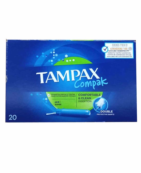 Tampax Compak Süper Tampon 20'li