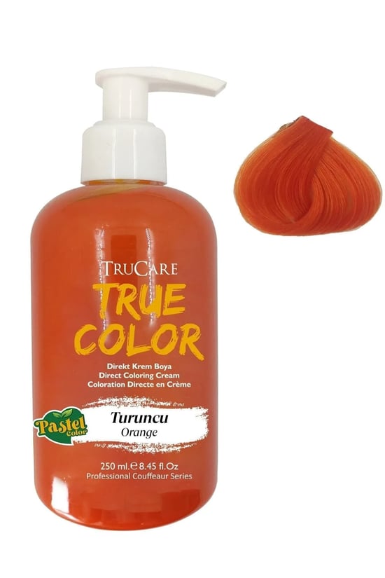 Trucare Truecolor Renkli Saç Boyası Turuncu 250 Ml