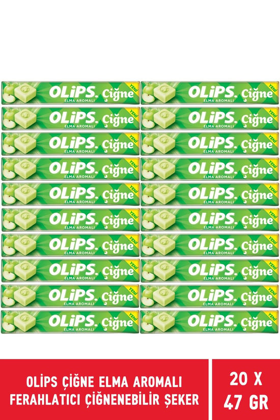 Olips Çiğne Elma 47 G - 20 Adet