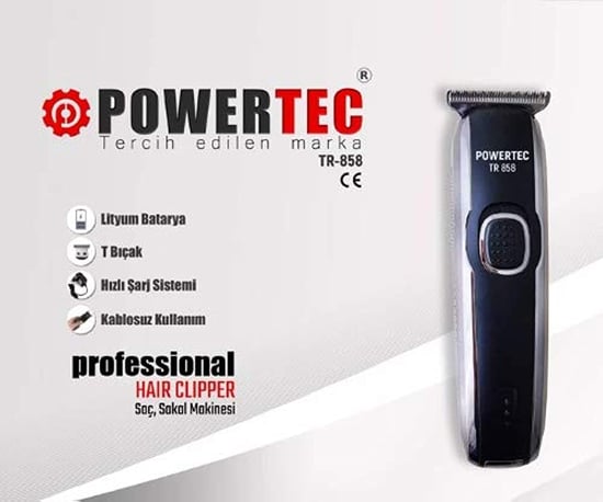 Powertec Tr858 Ense Sakal Traş Makinasi