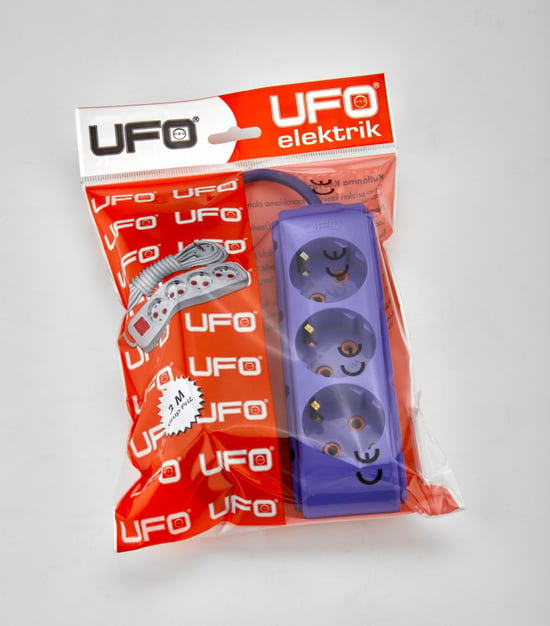 Ufo 3'lü 3 Metre Grup Priz Mor