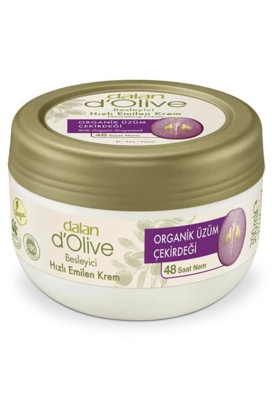 Dalan Dolive Kavanoz Krem 300 Ml Organik Üzüm