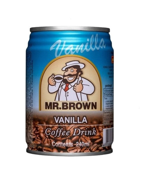 Mr. Brown Vanilla Aromalı Soğuk Kahve 240ml
