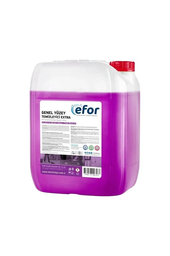 Efor Extra Parfümlü Yüzey Temizleyici 5 Kg | Premium Formül ile Kalıcı Ferahlık & Temizlik
