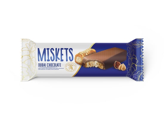 Dubai Çikolatası Fındıklı Çıtır Kadayıflı Dolgulu Süt. Tablet Çik. 25 Gr