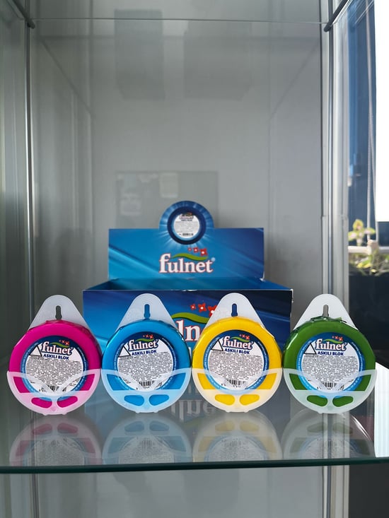 Fulnet Askılı Blok 4 Renkli 24'lü Paket 40 Gr