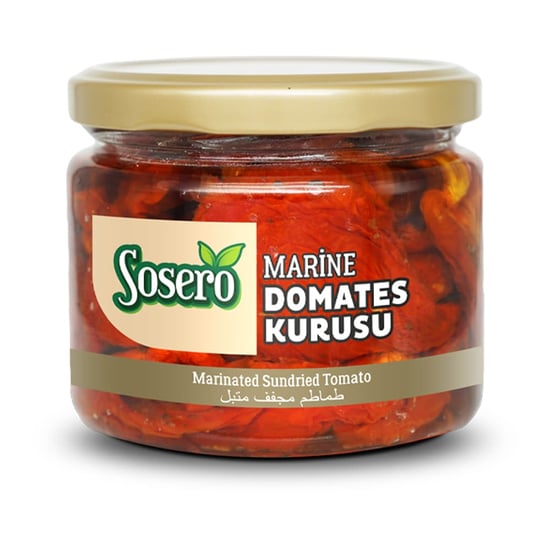 Sosero Domates Kurusu 300 gr Cam Kavanoz
