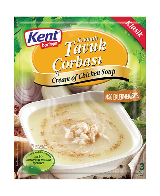 Kent Boringer Kremalı Tavuk Çorbası 65 Gr