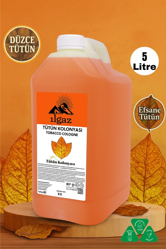 İlgaz Düzce Tütün Kolonyası 60 Derece 5 Litre