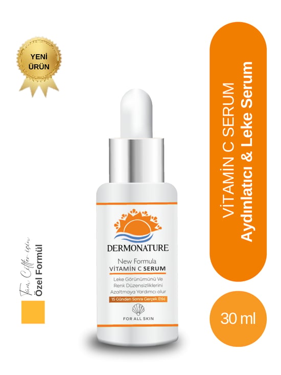 DermoNature Leke Karşıtı Cilt Aydınlatıcı Vitamin C Serumu 30ml