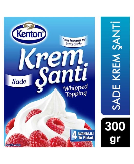 Kenton Krem Şanti 4x75 gr Sade