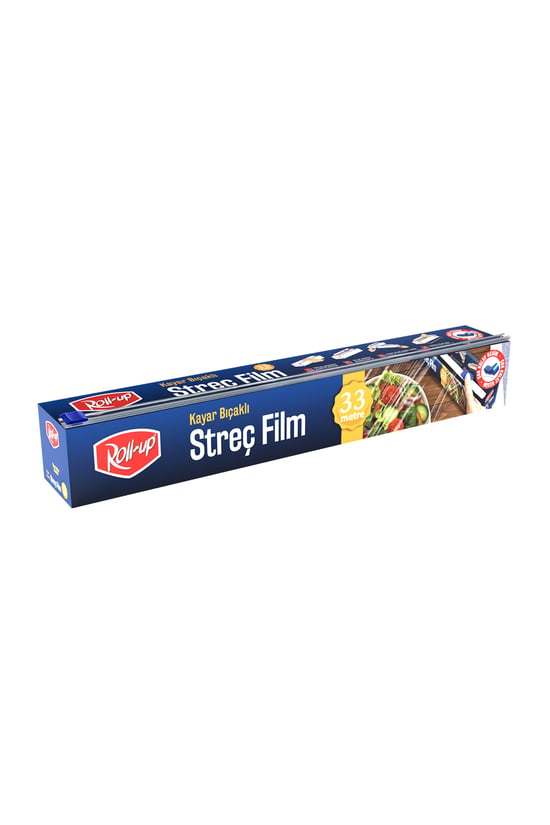 Roll-up Kayar Bıçaklı Streç Film 30cm X 33 M 1 Adet