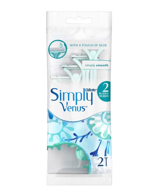 Gillette Venüs Simply 2 Kadın Tıraş Bıçağı 2'li (yeni)