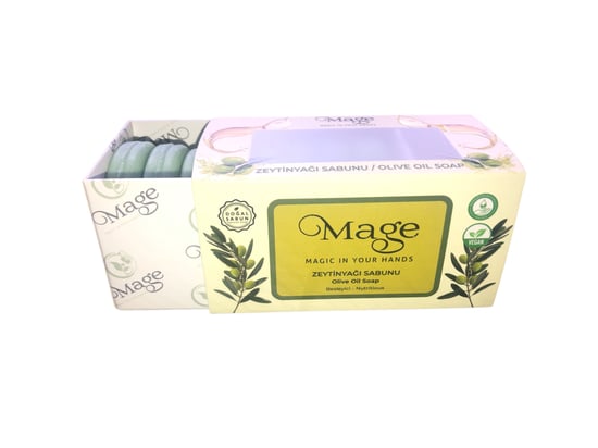 Mage Doğal Zeytinyağlı Sabun 160gr - 8x20 Gr