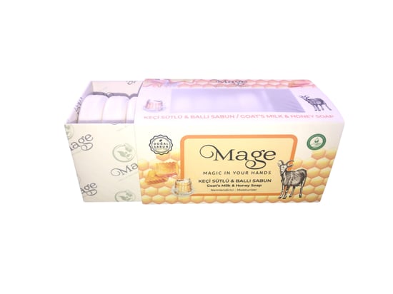 Mage Doğal Keçi Sütü & Bal Sabunu160gr - 8x20 Gr