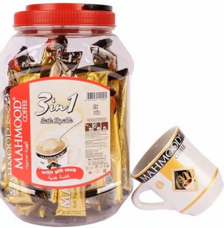 Mahmood Coffee 3ü1 Arada 42 Li Fincan Hediyeli