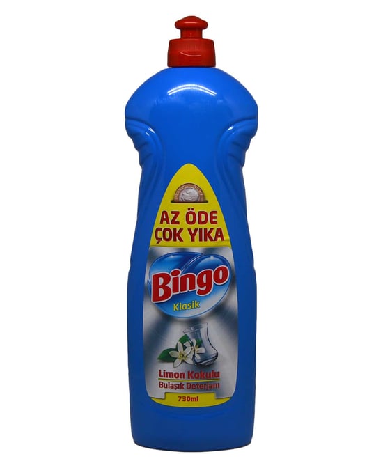 Bingo Sıvı Bulaşık Deterjanı 730 Ml Limon Kokulu