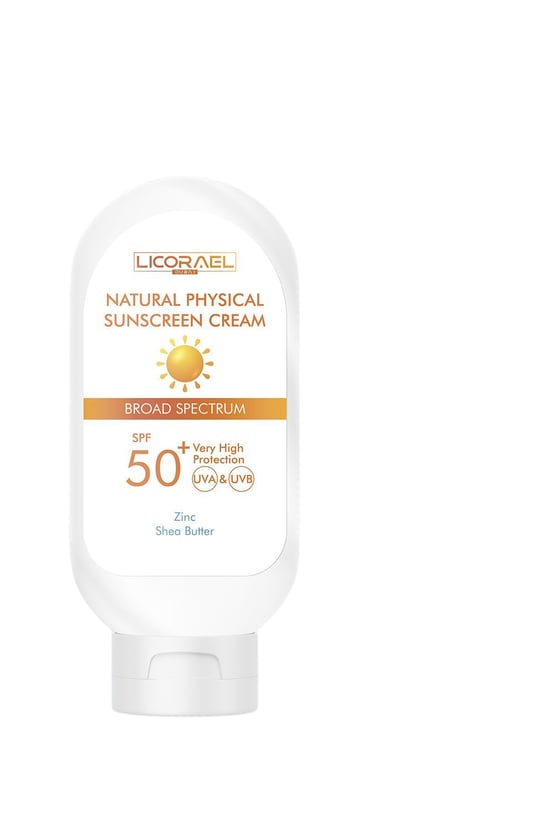 Licorael Dubai Natural Physıcal Sunscreen Cream Spf50+ 100ml