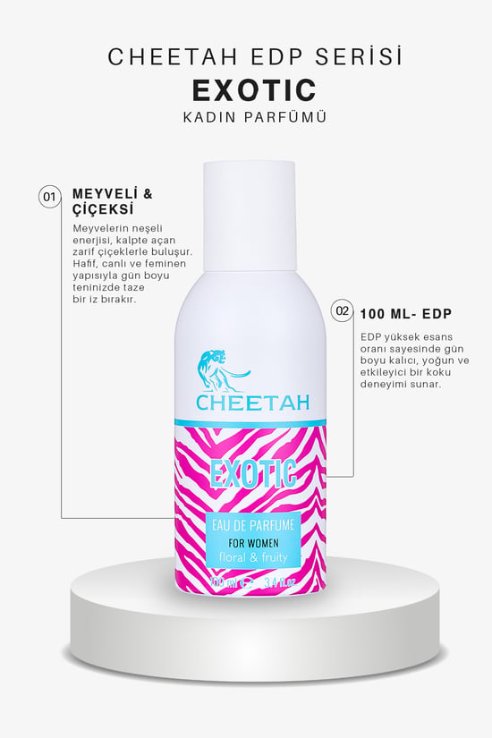 Cheetah Exotic Kadın Parfümü 100 Ml
