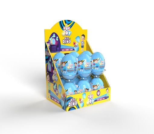 Toy Joy Mını Mavi Dıno Çatlak Ymrt 7gr 12 'li