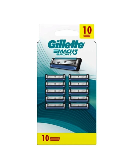 Gillette Mach3 Sport Tıraş Bıçağı 10'lu Yedek