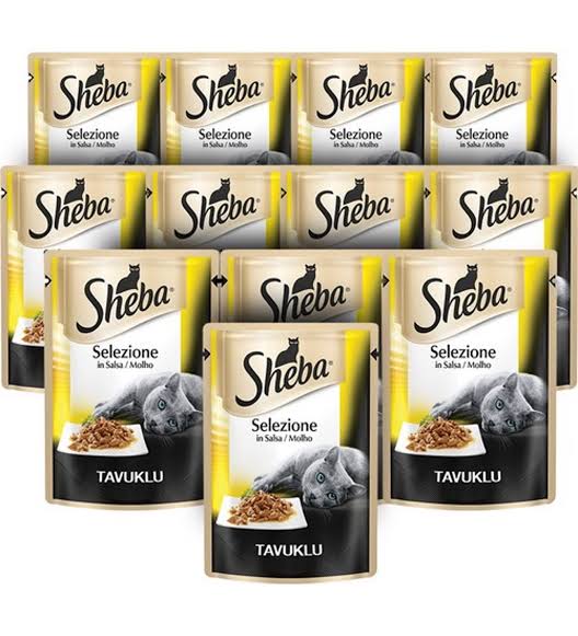 Sheba Yaş Kedi Maması 50grx2