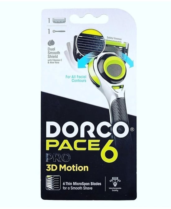 Dorco Pace 6 Pro 3d Sistem Tıraş Makinası