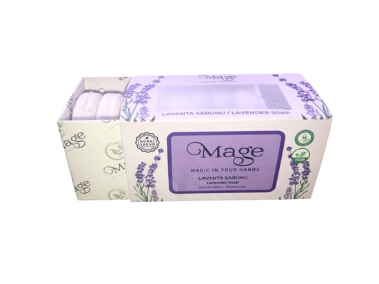 Mage Doğal Lavanta Sabunu 160gr- 8x20 Gr