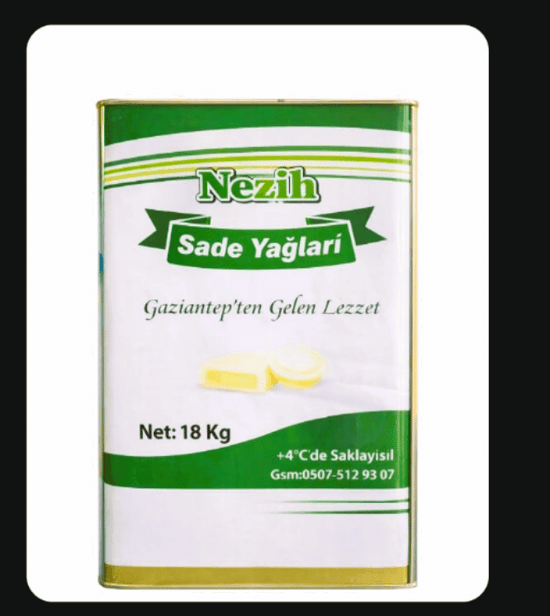 Nezih Sade Yağları 18 Kg