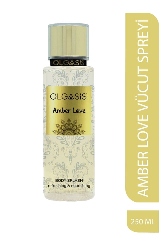 Olgasis Amber Love Body Splash Pembe Safran ve Amber Büyüsü Vücut Spreyi 250 Ml