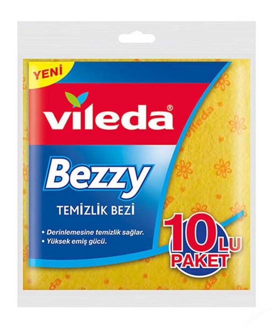 Vileda Bezzy Temizlik Bezi 10 lu