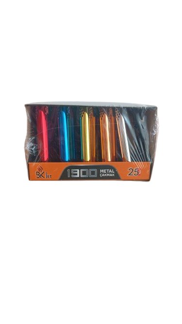 Koko Bk Jet 1900 Renkli Metal Çakmak