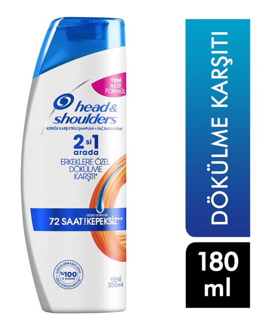 Head&shoulders Şampuan 180 Ml Dökülme Karşıtı Erkeklere Özel