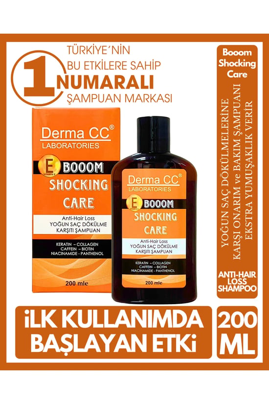 Derma Cc Laboratories Yoğun Dökülme Karşıtı Şampuan 200 Ml